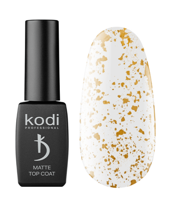 Matte Top Coat for Gel Polish without sticky layer, 8 ml - Art 03, Kodi professional 